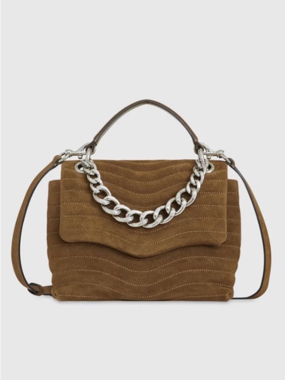 Rebecca Minkoff M.A.B. Quilted Top Handle Satchel